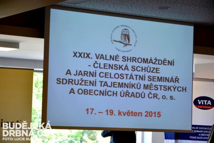 29. valné shromáždění a jarní odborný seminář Svazu tajemníků měst a obcí České republiky