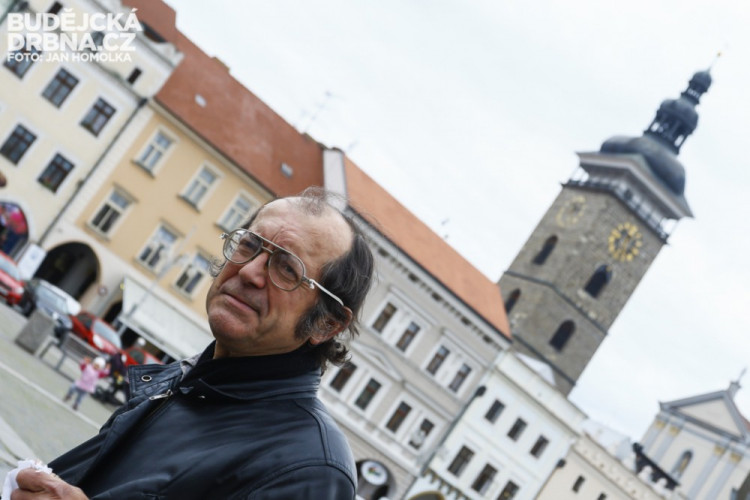 Mojmír Obdržálek provádí Budějčáky po svých trasách