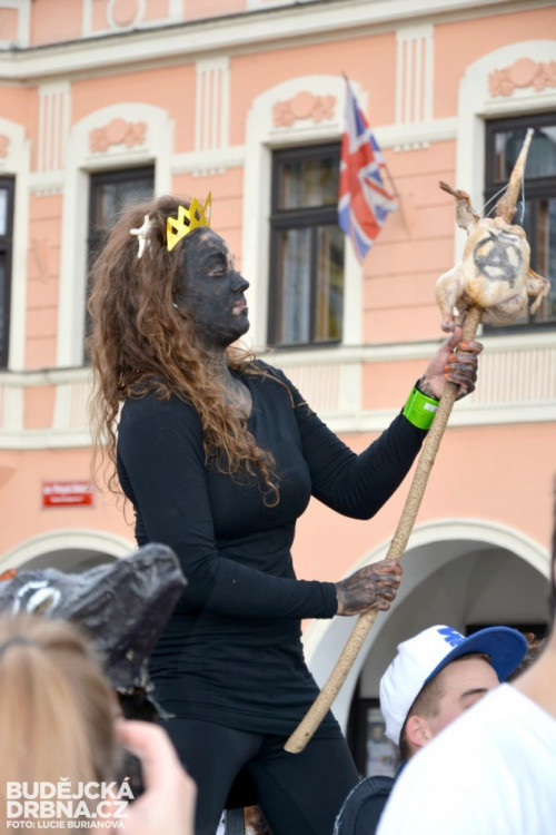 Průvod Budějovického Majálesu 2015