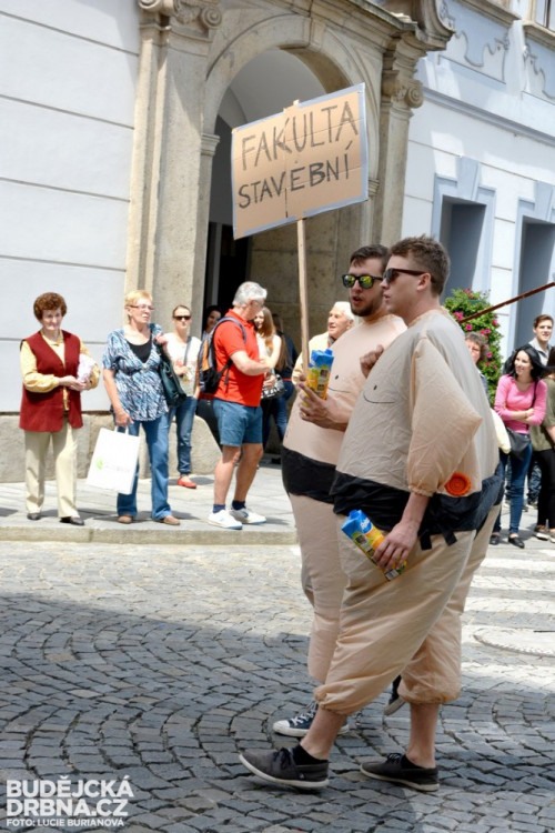 Průvod Budějovického Majálesu 2015