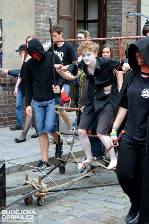 Průvod Budějovického Majálesu 2015