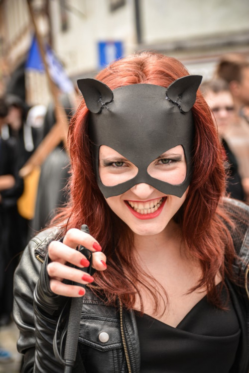 Průvod Budějovického Majálesu 2015. Foto: Dominik Svoboda