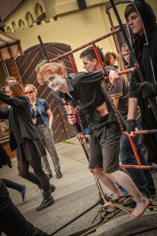 Průvod Budějovického Majálesu 2015. Foto: Dominik Svoboda