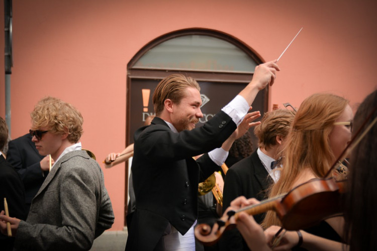 Průvod Budějovického Majálesu 2015. Foto: Dominik Svoboda