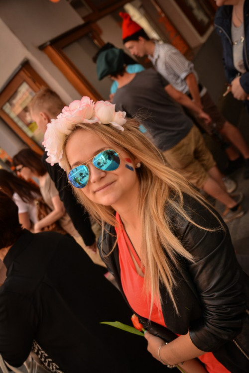 Průvod Budějovického Majálesu 2015. Foto: Dominik Svoboda