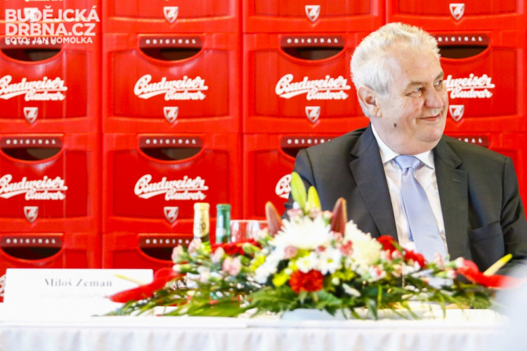 Návštěva prezidenta České republiky v Budějovickém Budvaru