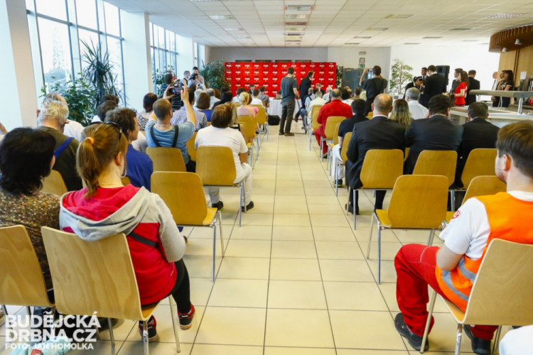 Návštěva prezidenta České republiky v Budějovickém Budvaru