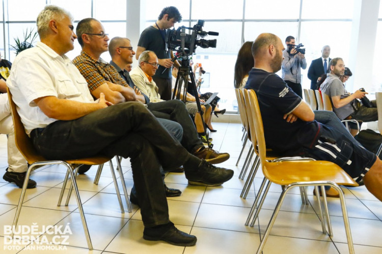 Návštěva prezidenta České republiky v Budějovickém Budvaru