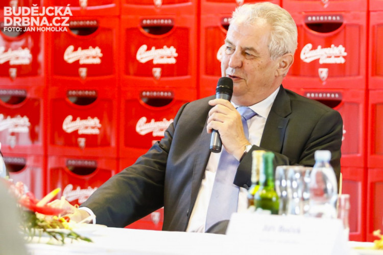 Návštěva prezidenta České republiky v Budějovickém Budvaru