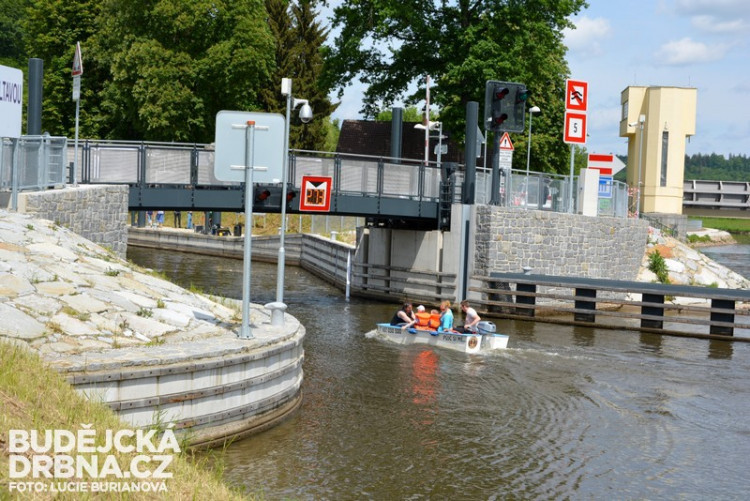Otevření přístavu v Hluboké nad Vltavou