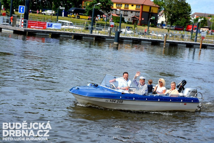 Otevření přístavu v Hluboké nad Vltavou