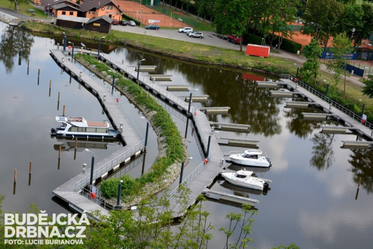 Otevření přístavu v Hluboké nad Vltavou