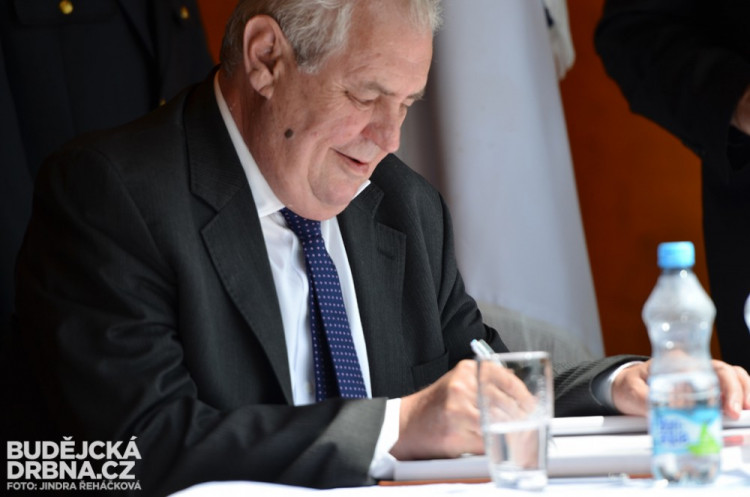 Prezident v Loučovicích