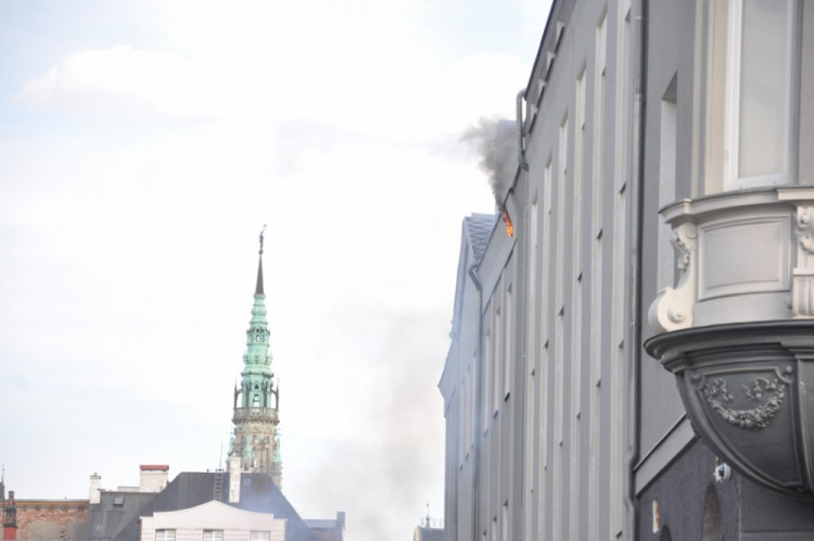 Pochod fanoušků Hajduku Split Libercem