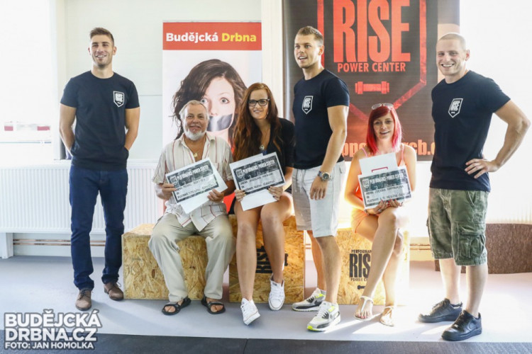 Vítězové soutěže s Budějckou Drbnou