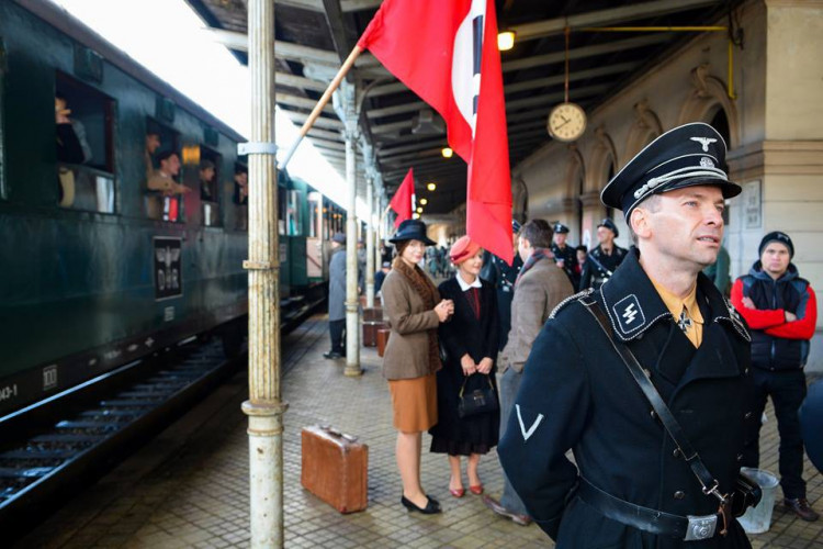 Natáčení seriálu Poslední vízum v Liberci