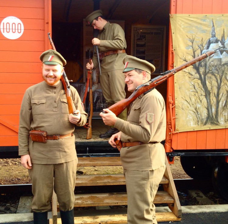 Legiovlak dorazil do Brna