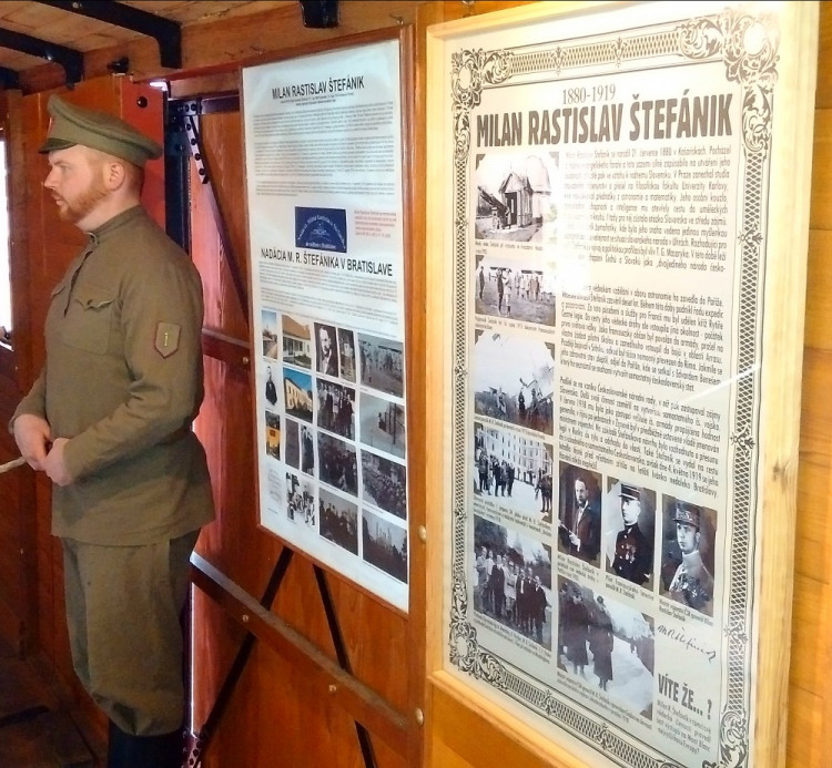 Legiovlak dorazil do Brna