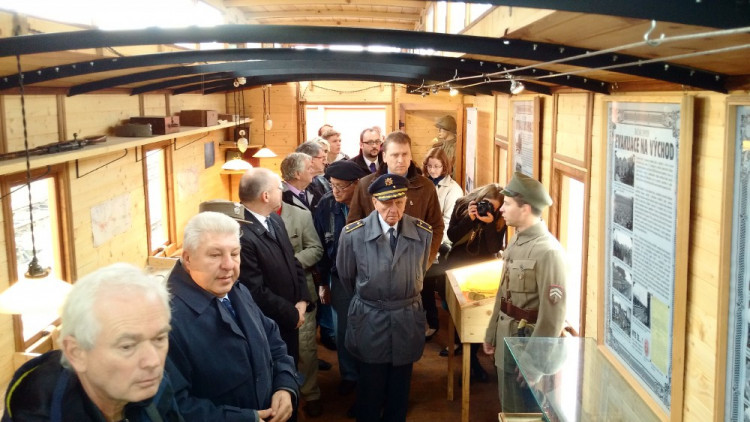 Legiovlak dorazil do Brna