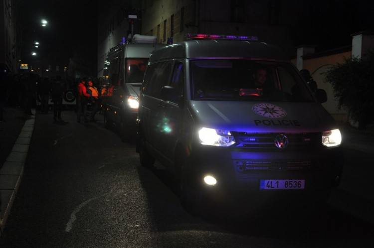 Libercem prošel pochod fanoušků Groningenu, policie musela zasahovat