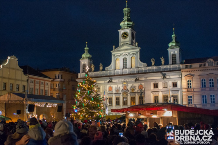 Rozsvícení vánočního stromu