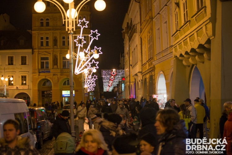 Rozsvícení vánočního stromu