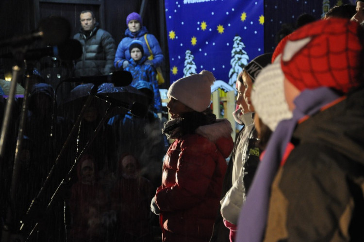 Rozsvícení vánočního stromku v Liberci