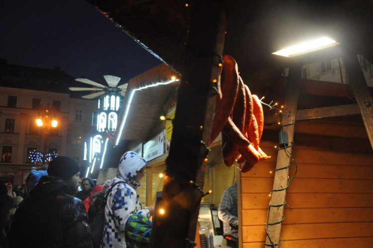 Rozsvícení vánočního stromku v Liberci