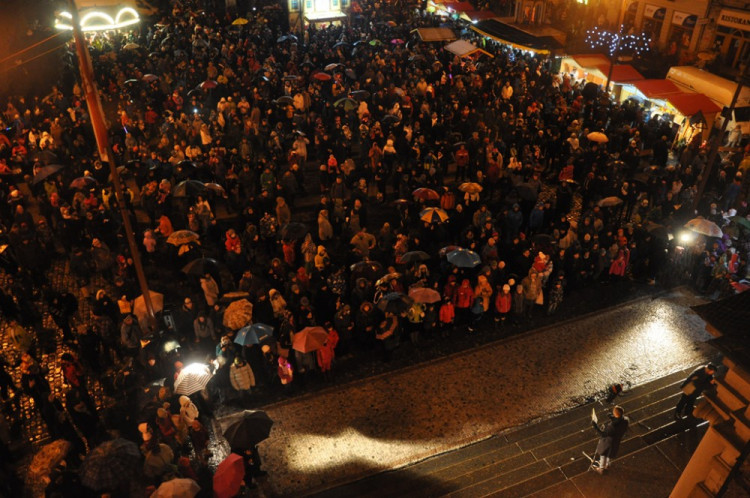 Rozsvícení vánočního stromku v Liberci