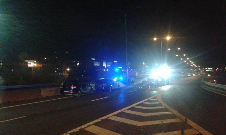 Nehoda na průtahu Libercem