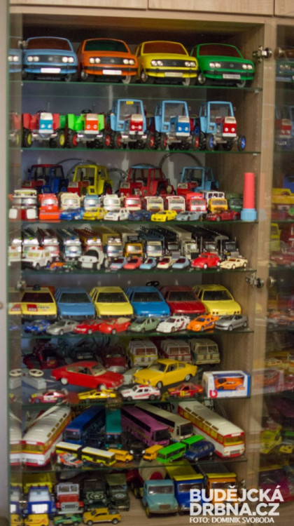 Ve sbírce má přes 600 kusů modelů