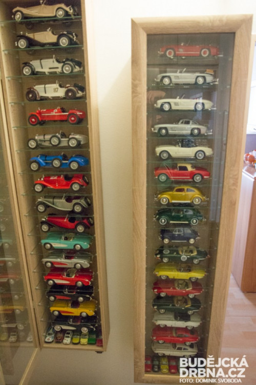 Ve sbírce má přes 600 kusů modelů