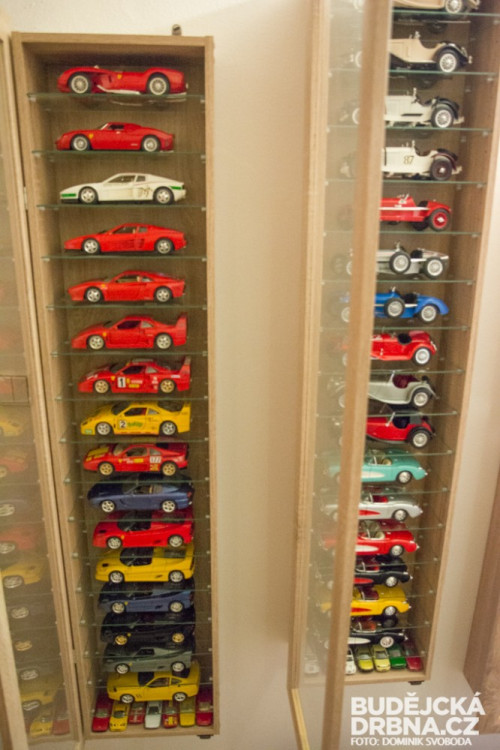 Ve sbírce má přes 600 kusů modelů