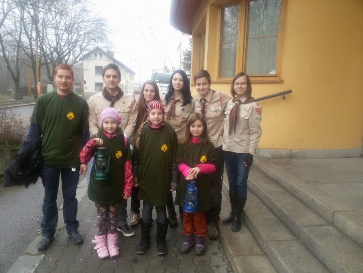 Do Jihlavy dorazilo Betlémské světlo