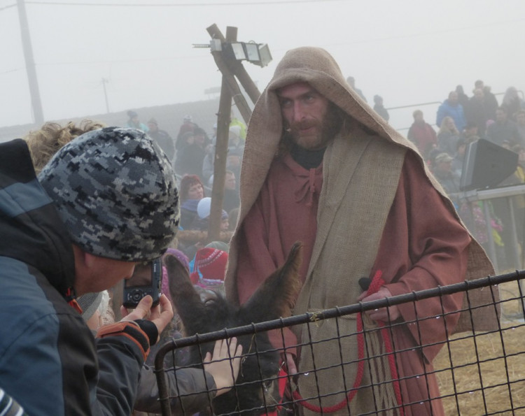 V Měříně se před zraky tří tisícovek lidí narodil Ježíšek
