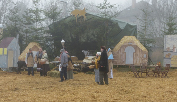 V Měříně se před zraky tří tisícovek lidí narodil Ježíšek