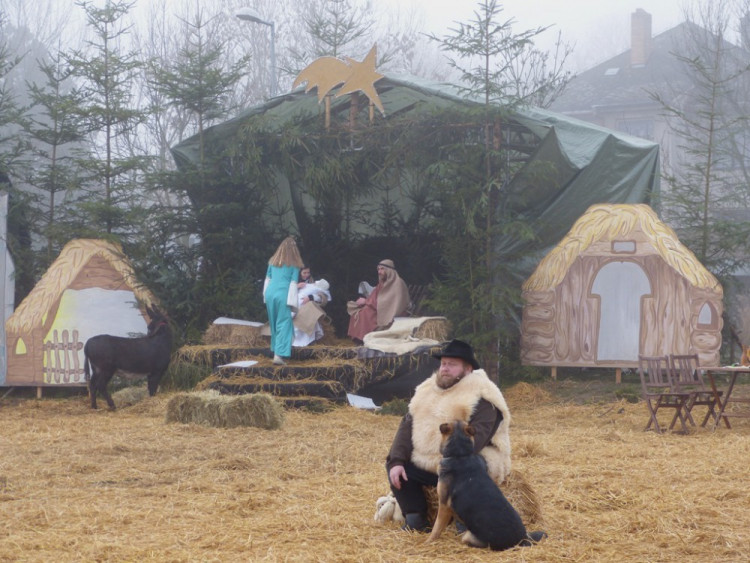 V Měříně se před zraky tří tisícovek lidí narodil Ježíšek