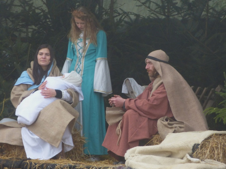 V Měříně se před zraky tří tisícovek lidí narodil Ježíšek