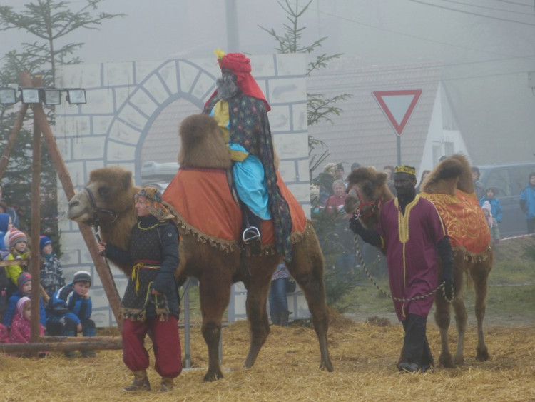 V Měříně se před zraky tří tisícovek lidí narodil Ježíšek