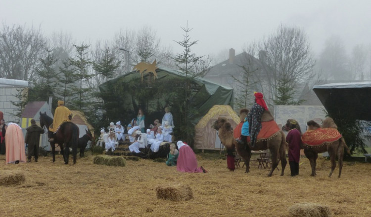 V Měříně se před zraky tří tisícovek lidí narodil Ježíšek