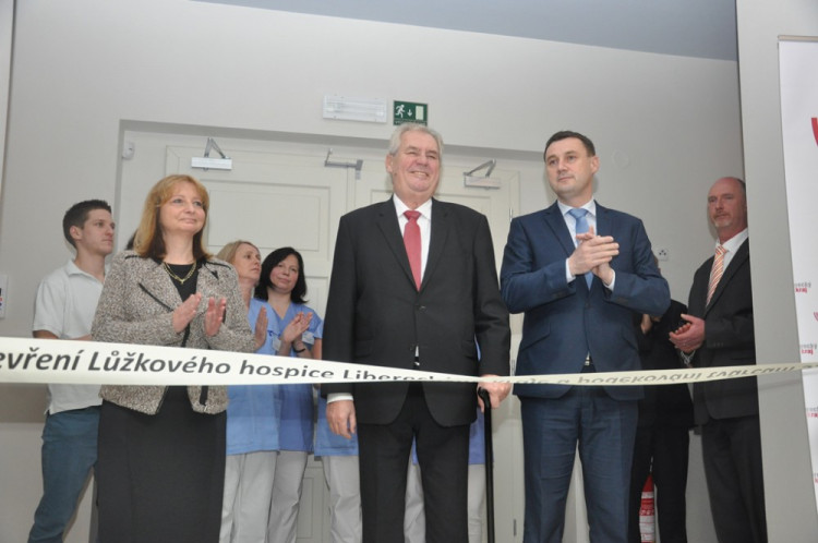 Slavnostní otevření hospice v Liberci