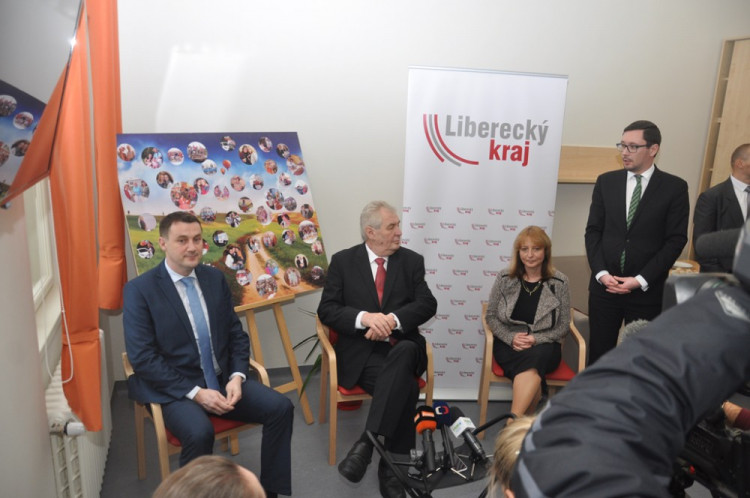 Slavnostní otevření hospice v Liberci