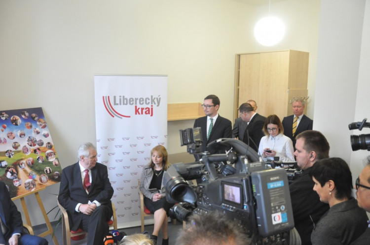 Slavnostní otevření hospice v Liberci