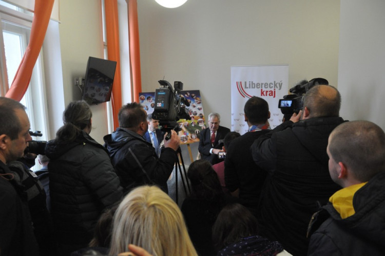 Slavnostní otevření hospice v Liberci