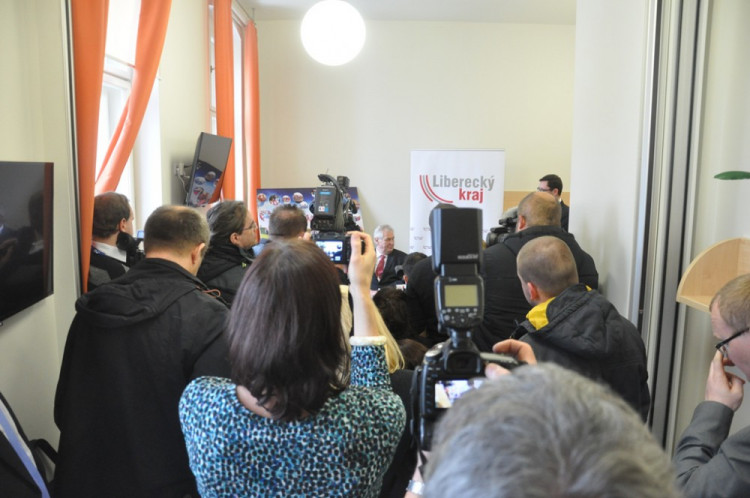 Slavnostní otevření hospice v Liberci