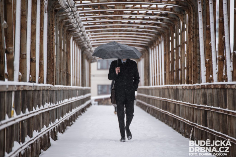 Zasněžené České Budějovice