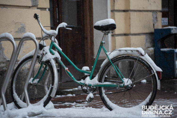 Zasněžené České Budějovice