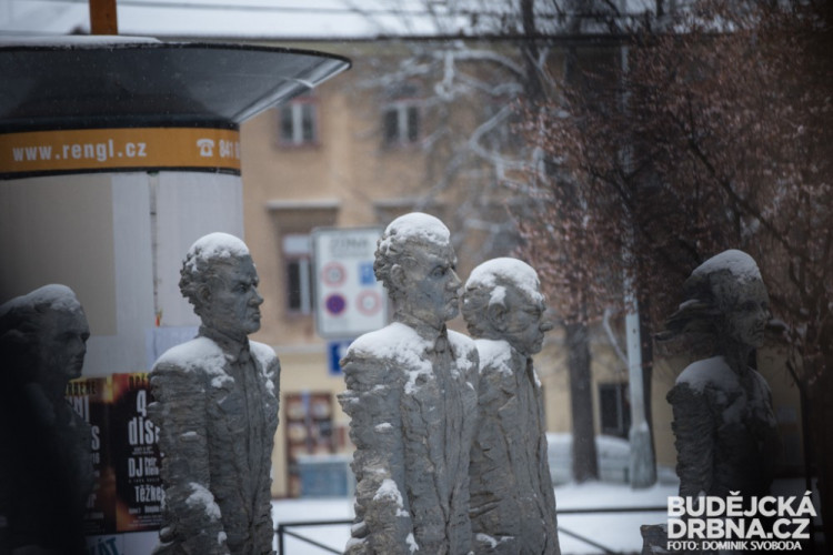 Zasněžené České Budějovice