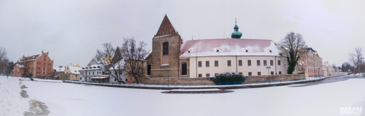 Zasněžené České Budějovice