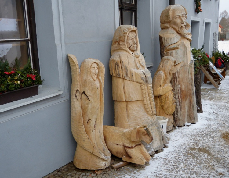 Betlémská cesta v Třešti na Jihlavsku